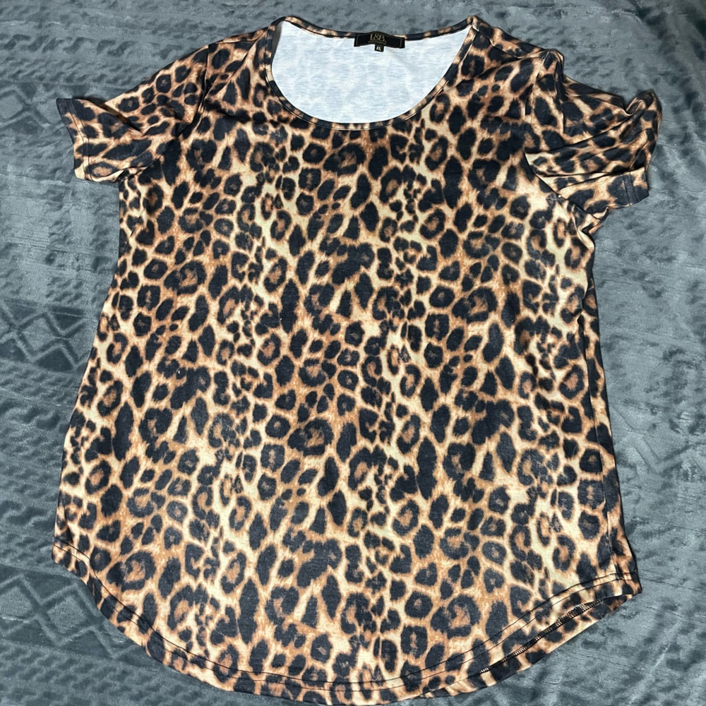 L&B Animal Print Top